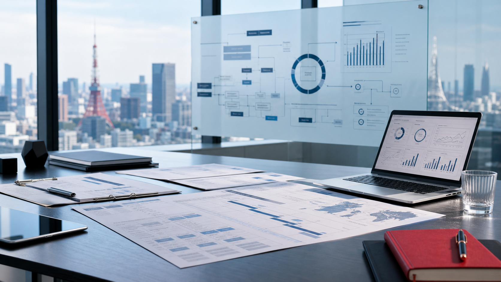 Workspace for business strategy, M&A, AI transformation and execution planning